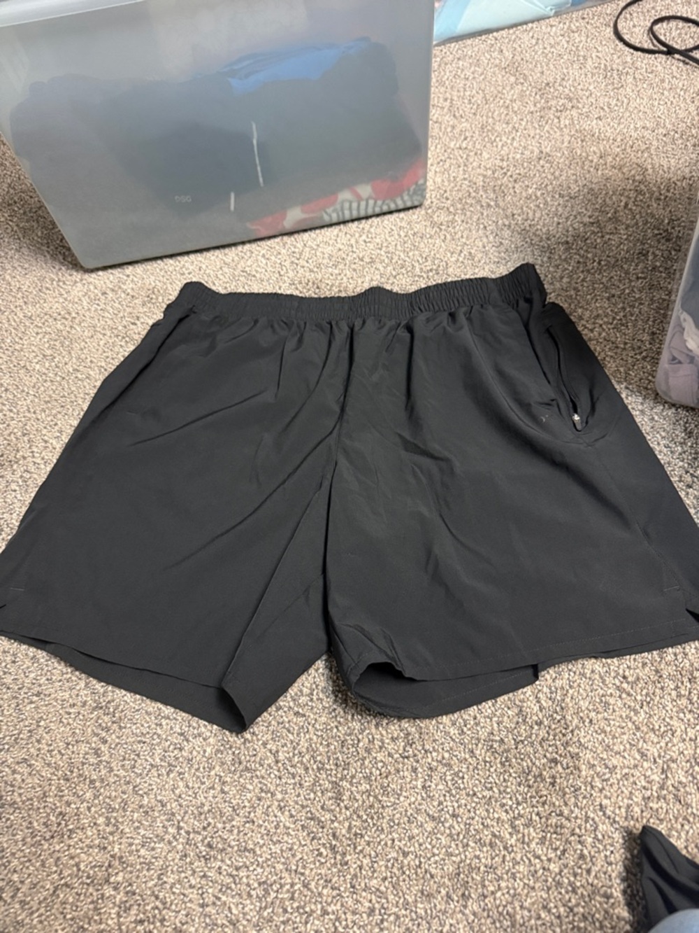 DSG Black Athletic Training Shorts